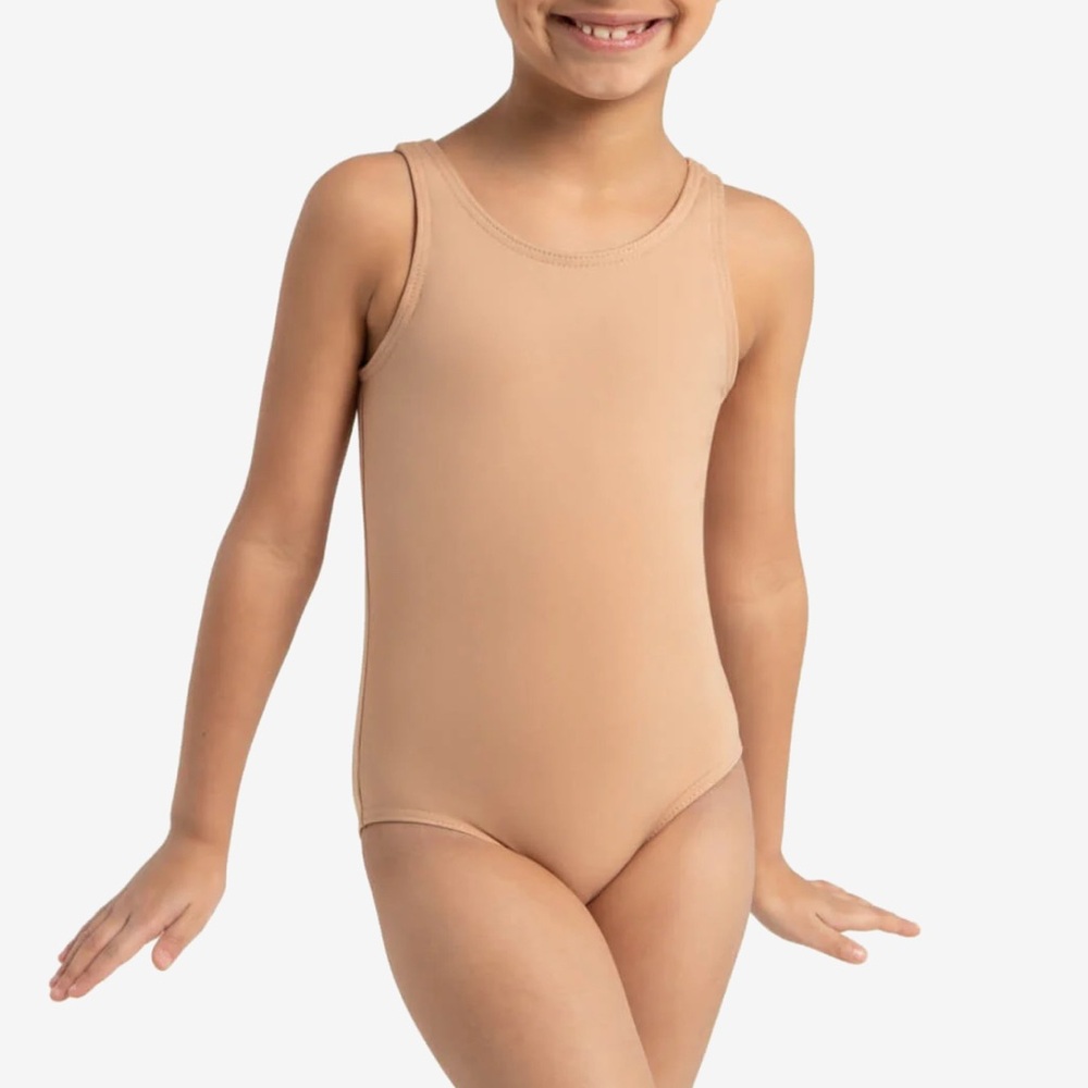 Capezio Child’s TB142 Tank Leotard Nude Bodysuit
